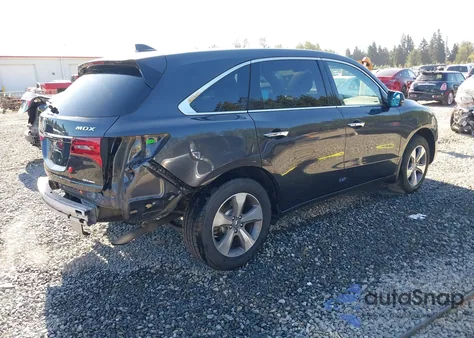 2015 Acura Mdx from USA, damaged, VIN 5FRYD4H20FB005468